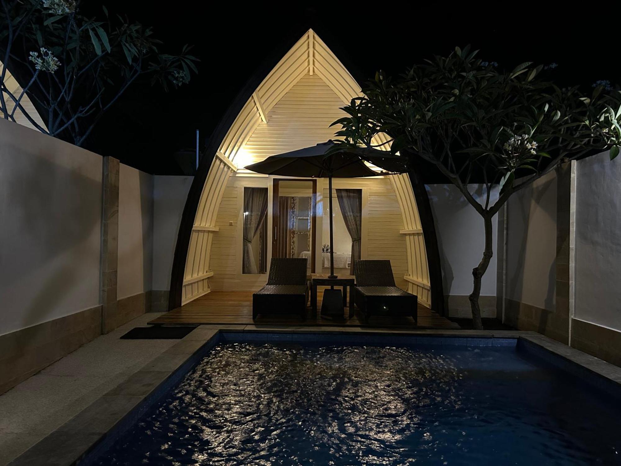Gili Island Bungalow 길리트라왕안 외부 사진