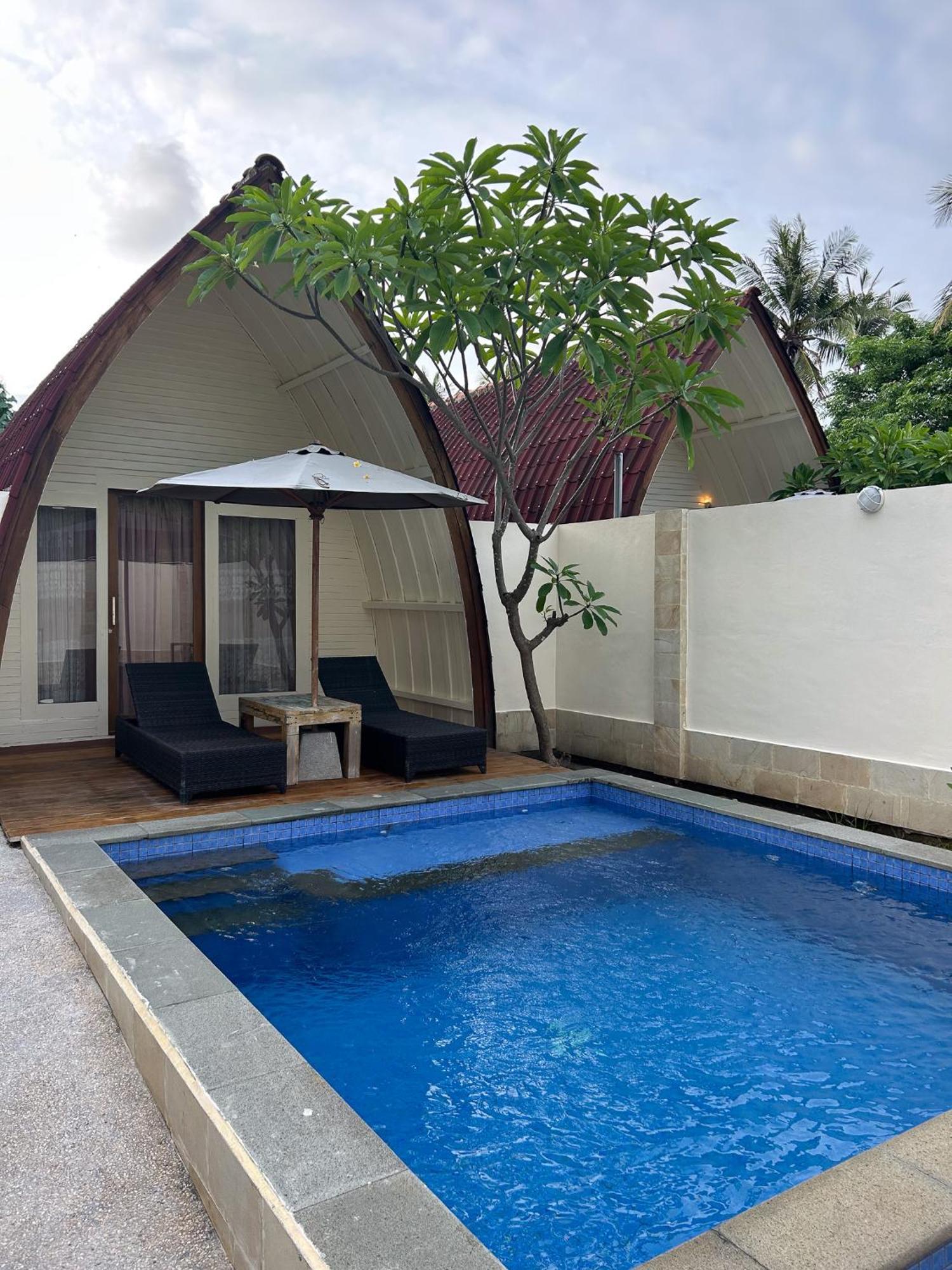 Gili Island Bungalow 길리트라왕안 외부 사진